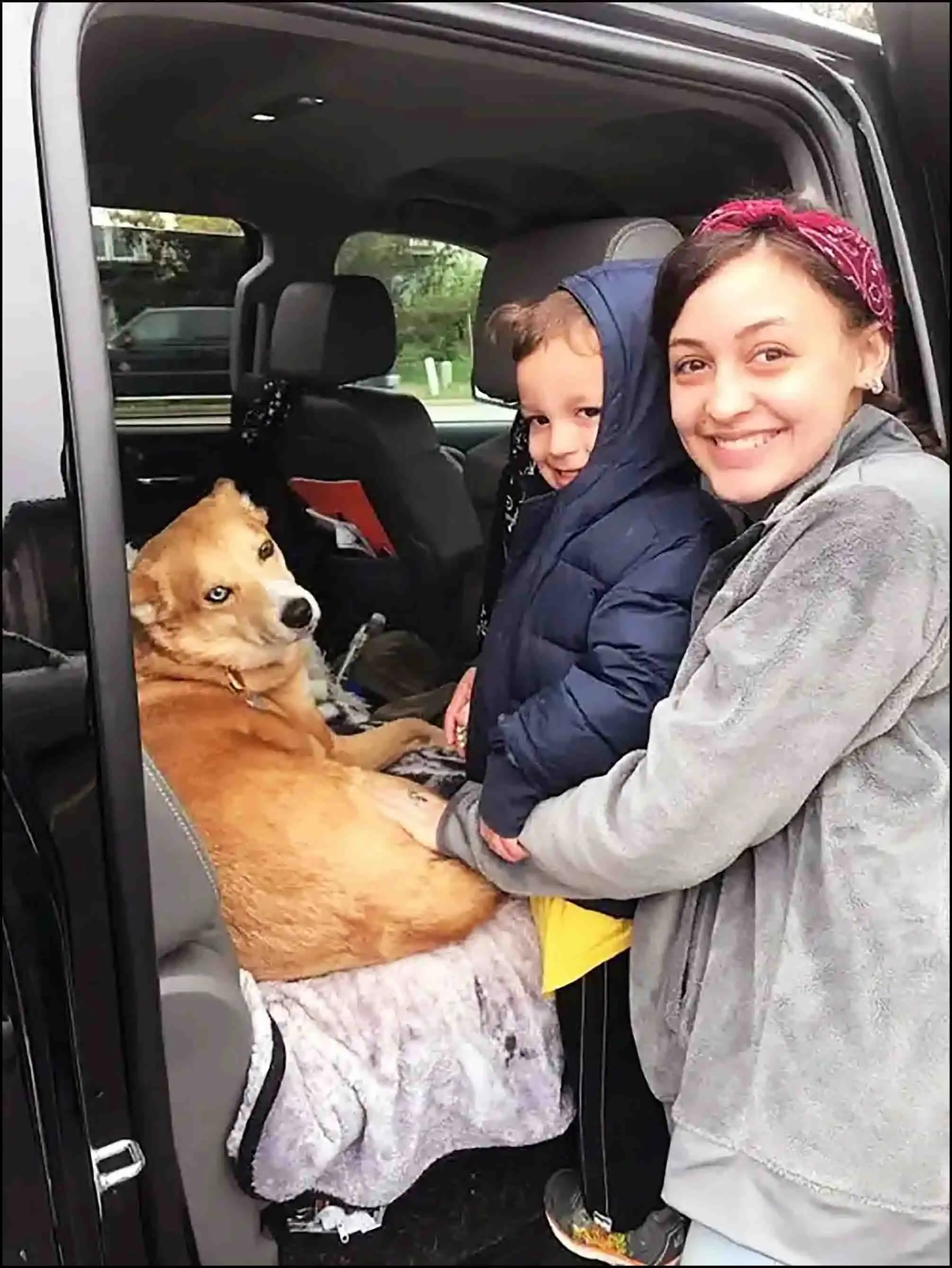 Author David Haave's kids and inspirations for his book Danny's Dream Bus Spring Break to Mars -- David Haave